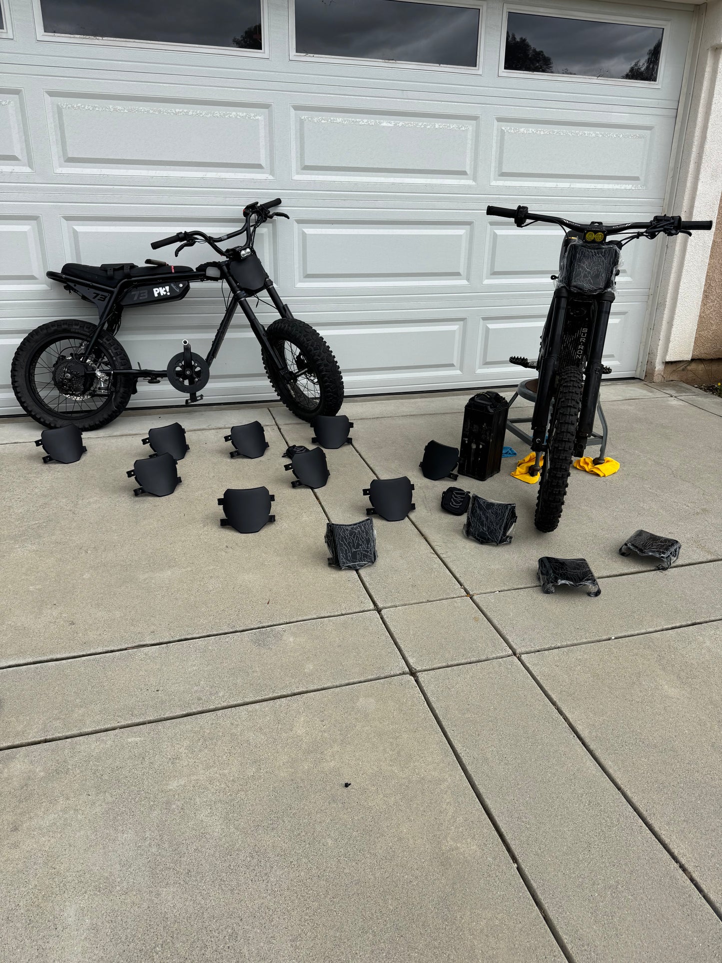 E- Bike Front Plate